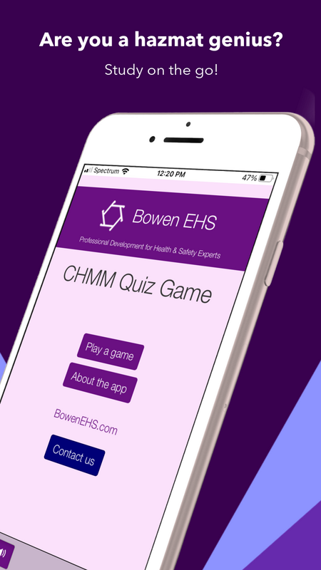 CHMM Quiz Game