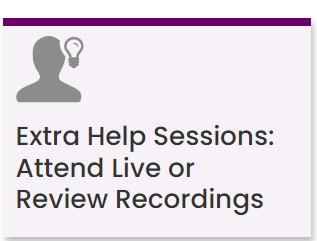 Extra Help Sessions Tile 2026