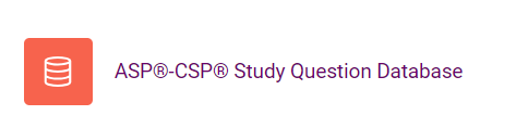 Orange Study Question Database Link